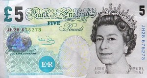 £5 pound note shortage